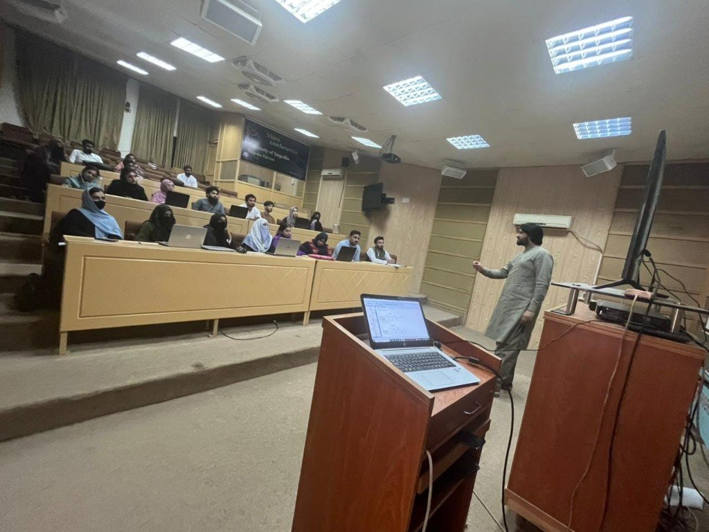 Workshop participants after a training session