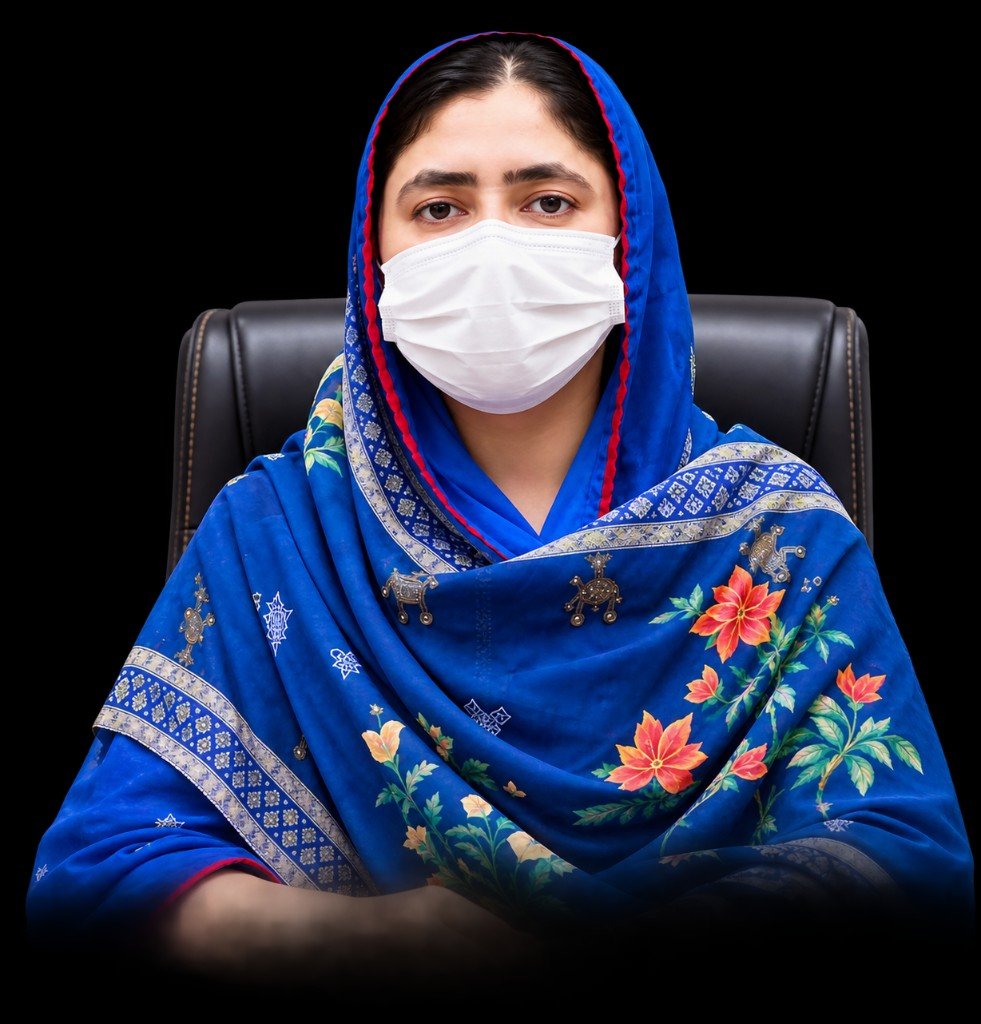 Portrait of Miss Izza Fatima, Director of SMD